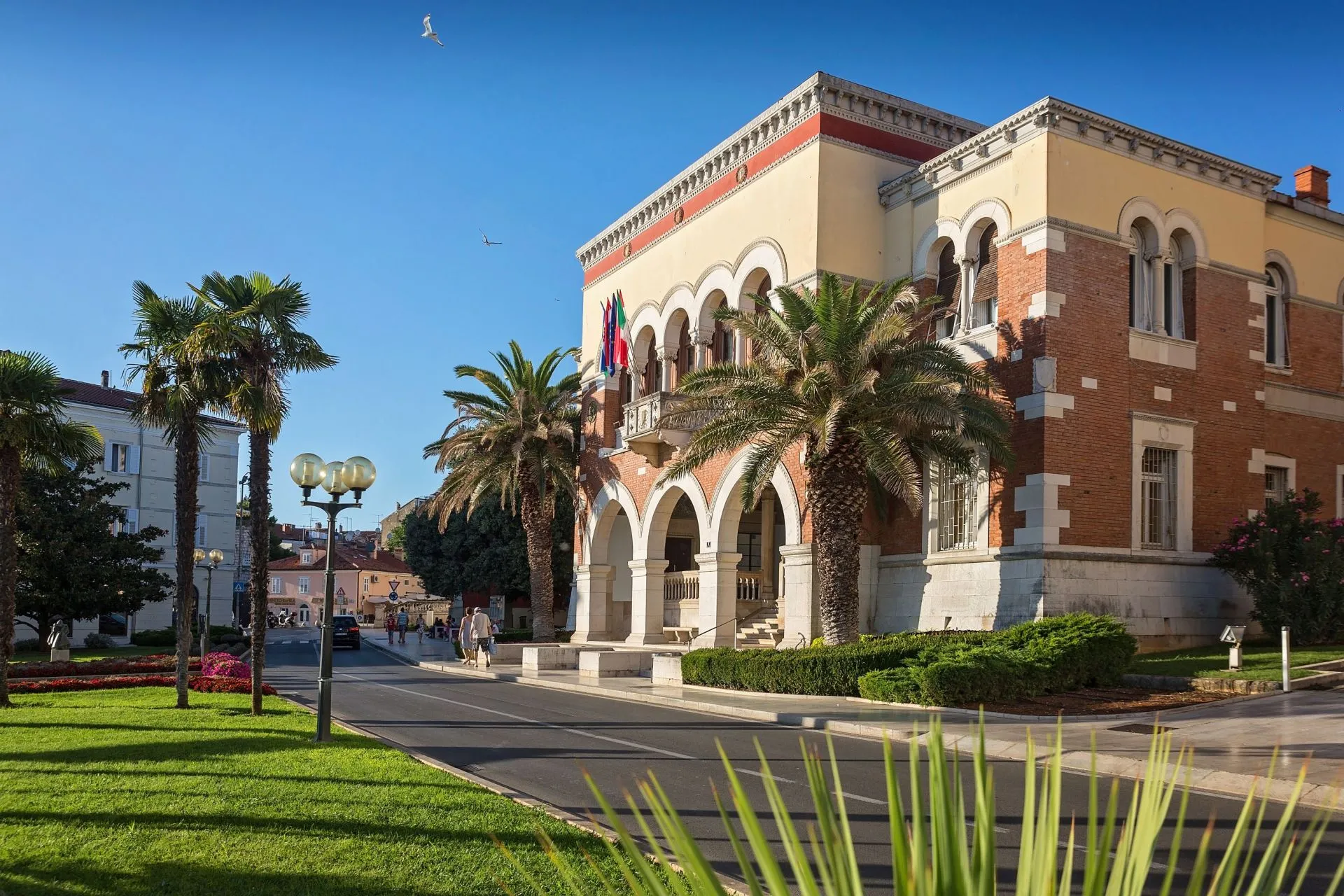 Steingassen in der Altstadt von Porec